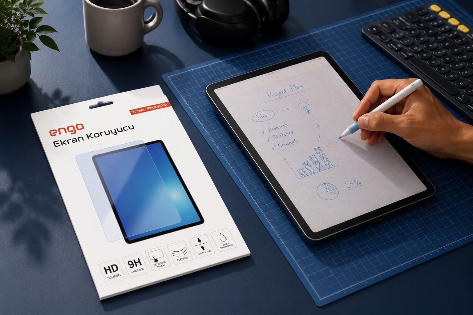 Honor Pad X9b Max paperfeel ekran koruyucu