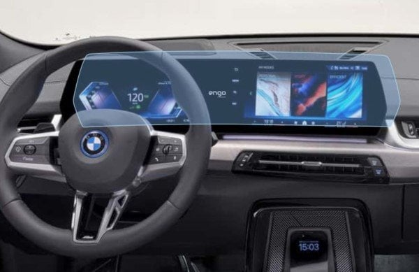 BMW 220i Active Tourer Ekran Koruyucu Multimedya Tek Parça