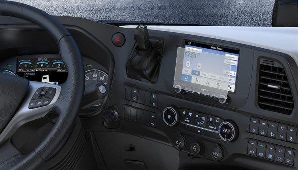 Ford F-Max 7.2 inç Multimedya Mat Ekran Koruyucu Navigasyon