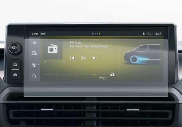 Opel Vivaro 10 inç Mat Ekran Koruyucu Multimedya Şeffaf