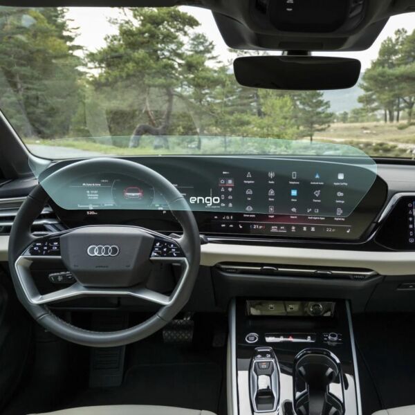 Audi A6 Ekran Koruyucu Multimedya ve Dijital Gösterge Nano