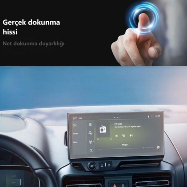 Opel Combo 10 inç Mat Ekran Koruyucu Multimedya Navigasyon