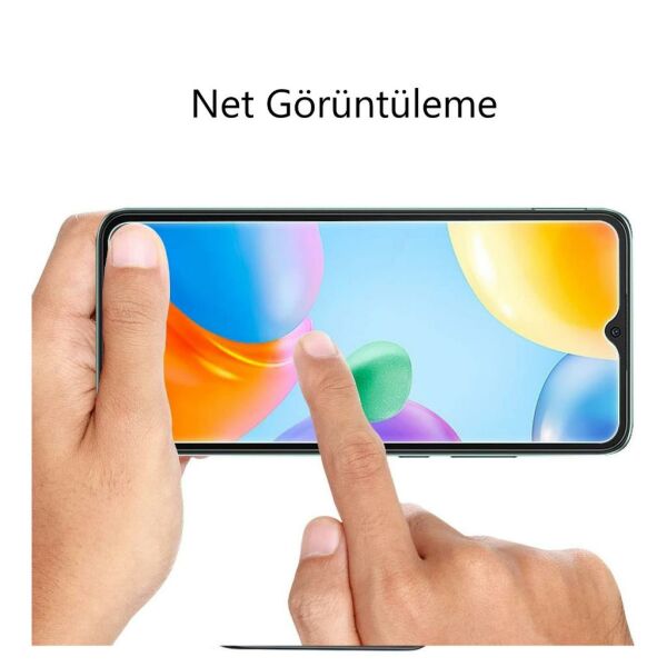 Xiaomi Redmi 10C Ekran Koruyucu Nano Şeffaf Esnek Materyal