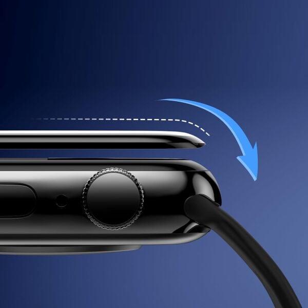 Apple Watch 9 45mm Ekran Koruyucu Flexible Tam Kaplama