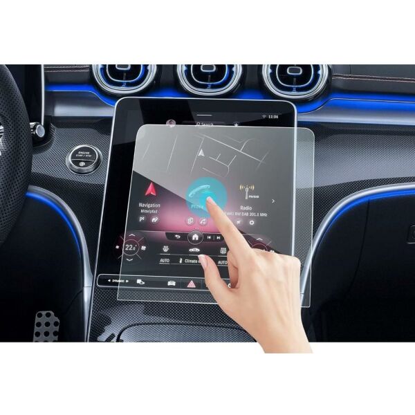 Mercedes EQE 300 12.8 inç Mat Ekran Koruyucu Multimedya