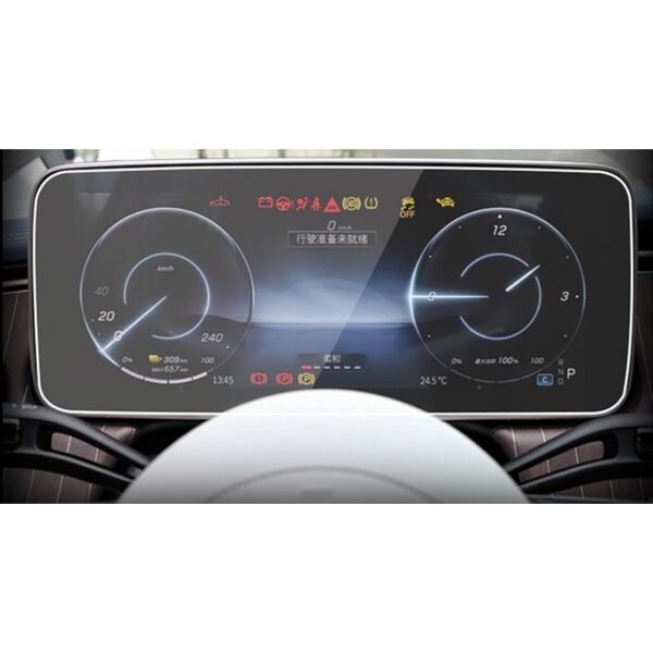 Mercedes EQE 350+ 12.3'' Dijital Gösterge Mat Ekran Koruyucu