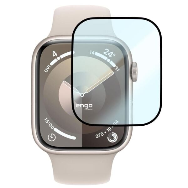 Apple Watch 9 41mm Ekran Koruyucu Flexible Tam Kaplama