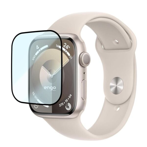 Apple Watch 9 41mm Ekran Koruyucu Flexible Tam Kaplama