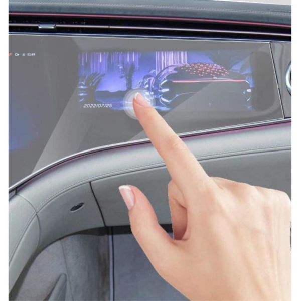 Mercedes EQS 450 Ekran Koruyucu Şeffaf Nano Tam Kaplama