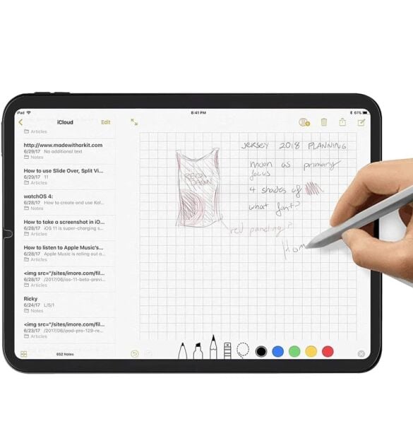 Blackview Tab 70 10.1 inç Mat Ekran Koruyucu Yansımayı Önler
