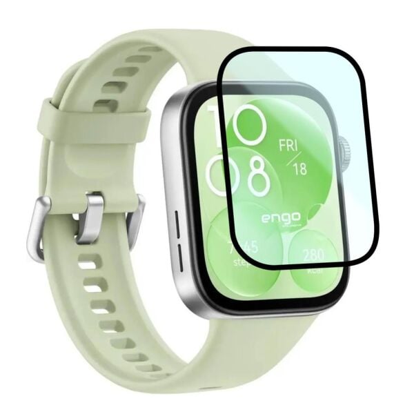 Huawei Watch Fit 3 Ekran Koruyucu Flexible Tam Kapama