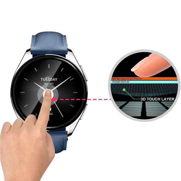 Huawei Watch GT5 Pro 46mm Ekran Koruyucu Flexible Tam Kapama