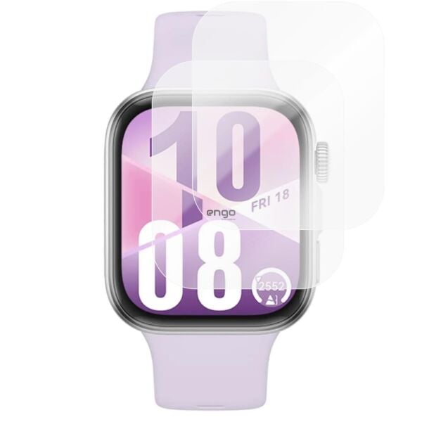 Huawei Watch Fit 4 Ekran Koruyucu Parlak TPU 2'li Şeffaf