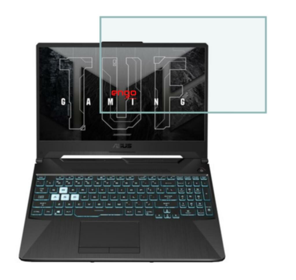 Asus TUF Gaming 15.6 inç Ekran Koruyucu 9H Parlak Nano