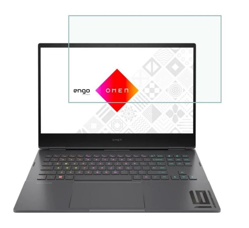 Hp Omen 16.1 inç Ekran Koruyucu 9H Parlak Nano Şeffaf