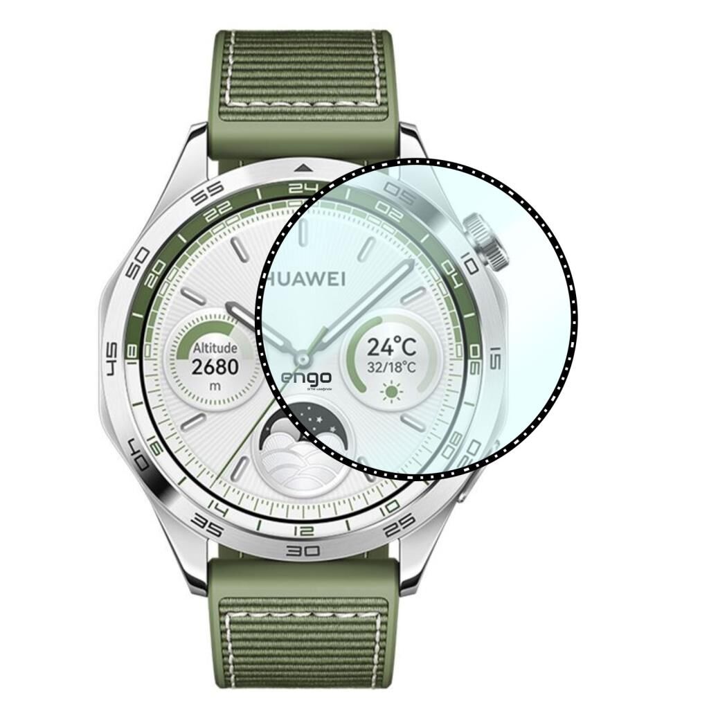 Huawei Watch GT 4 46mm Ekran Koruyucu Flexible Tam Kapama