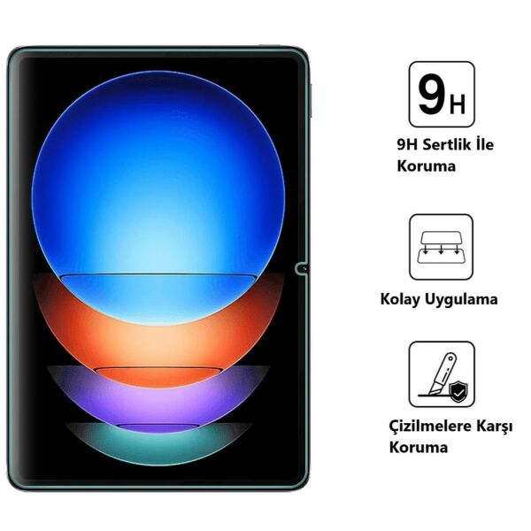 Xiaomi Pad 6S Pro 12.4 inç Ekran Koruyucu Nano Şeffaf Esnek