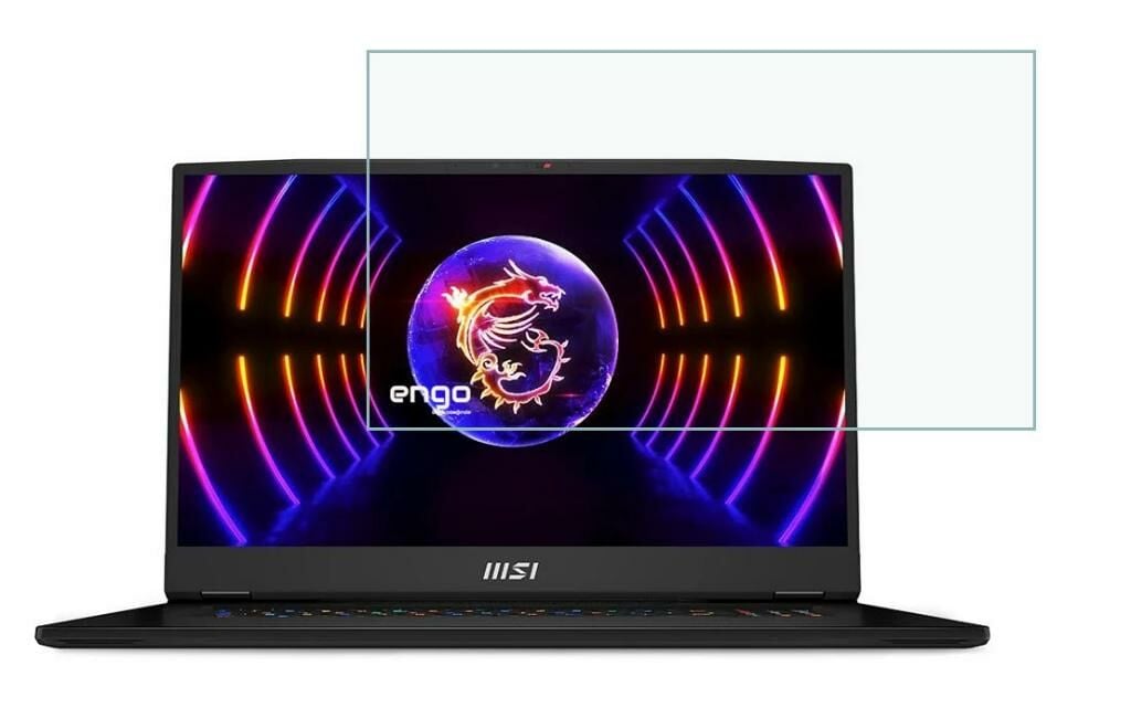 MSI Titan 17.3 inç Ekran Koruyucu 9H Parlak Nano Şeffaf
