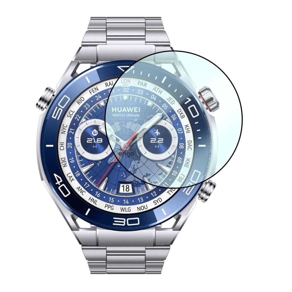 Huawei Watch Ultimate Ekran Koruyucu Flexible Tam Kaplama