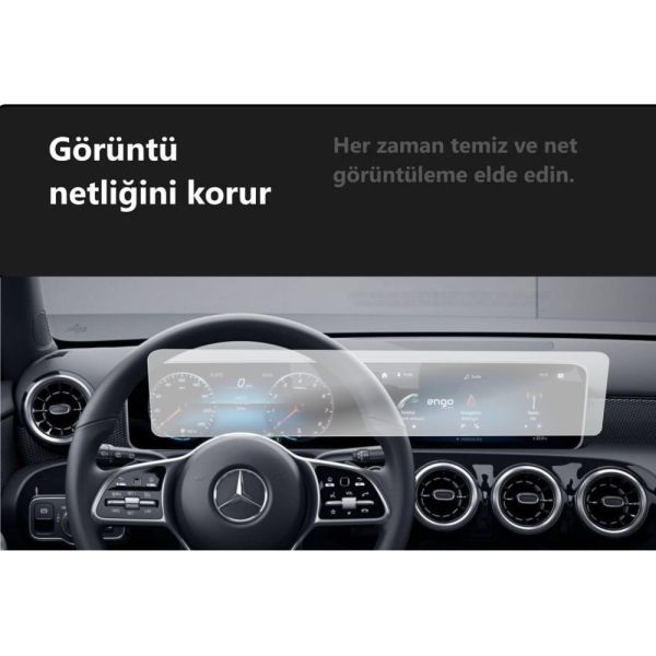Mercedes GLA 200 Mat Ekran Koruyucu Multimedya Djital Ekran