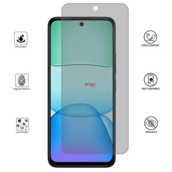 Xiaomi Redmi 13 İle Uyumlu Hayalet Ekran Koruyucu Şeffaf