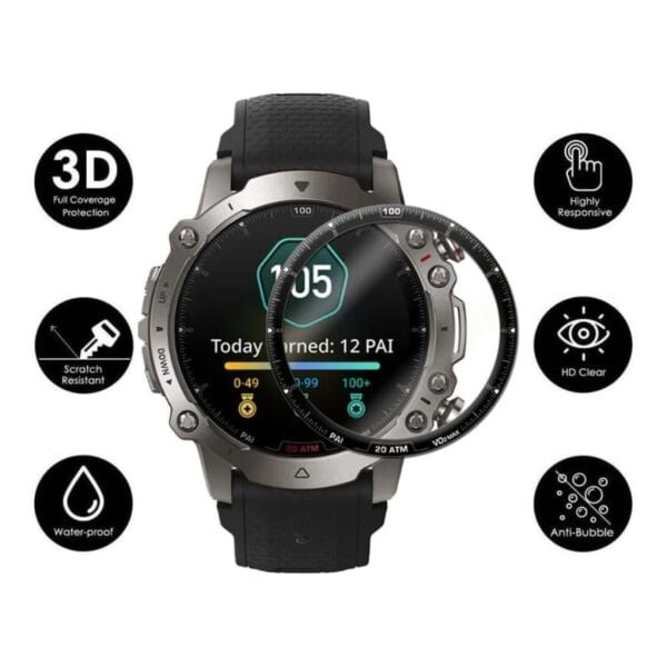 Amazfit Falcon Ekran Koruyucu Flexible Tam Kaplama