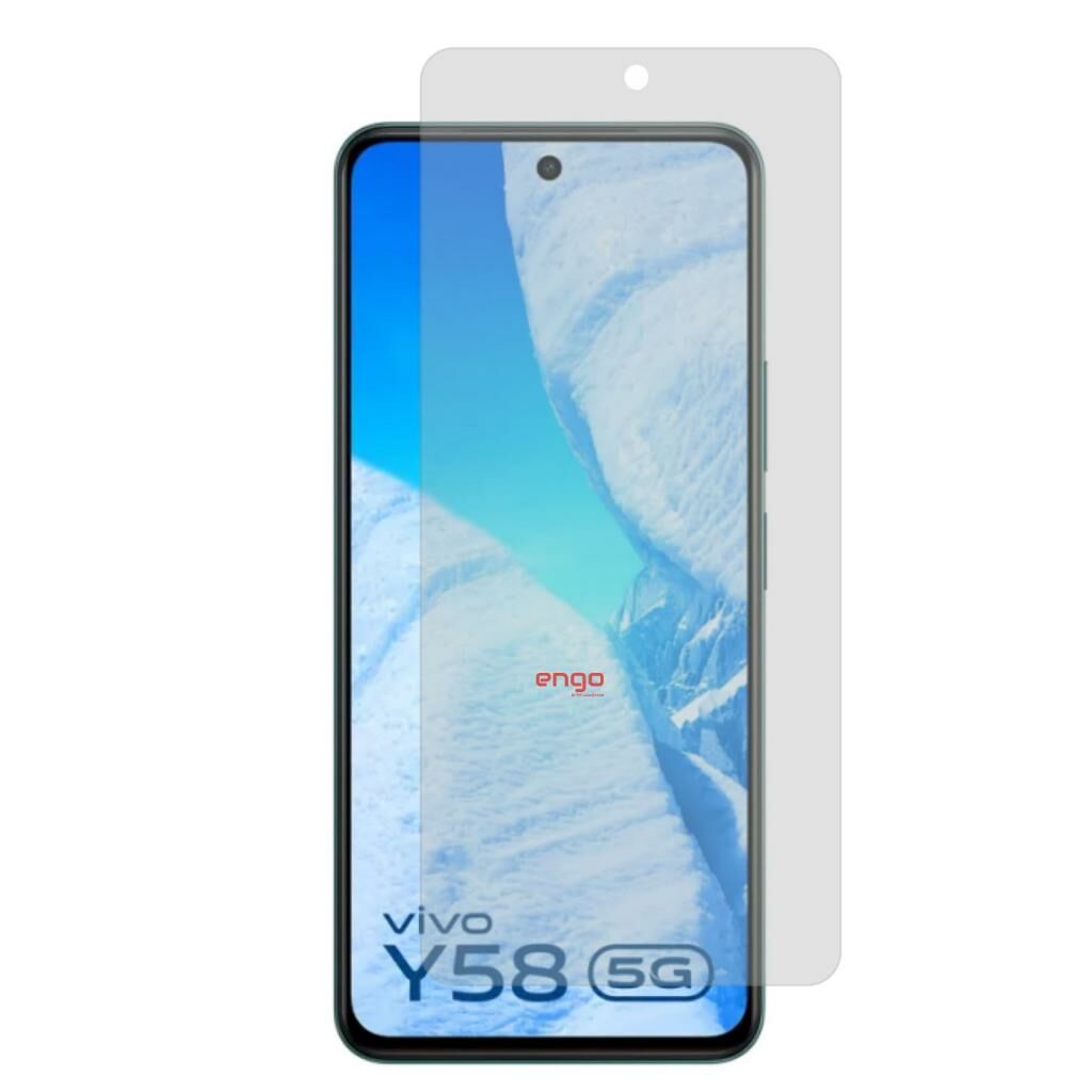 Vivo Y58 5G Mat Ekran Koruyucu Parmak İzi Bırakmaz