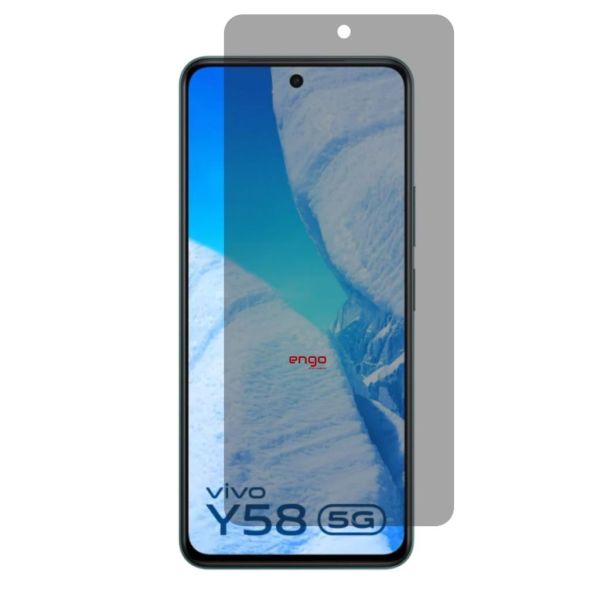 Vivo Y58 5G İle Uyumlu Hayalet Ekran Koruyucu Şeffaf