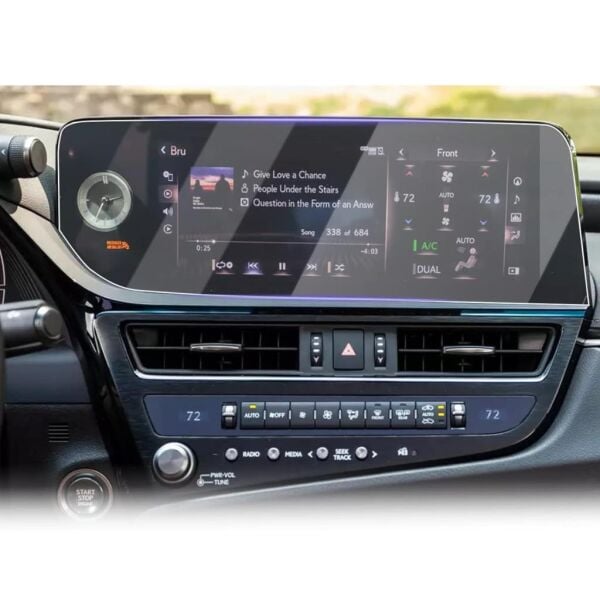 Lexus ES 12.3 inç Mat Ekran Koruyucu Multimedya Şeffaf