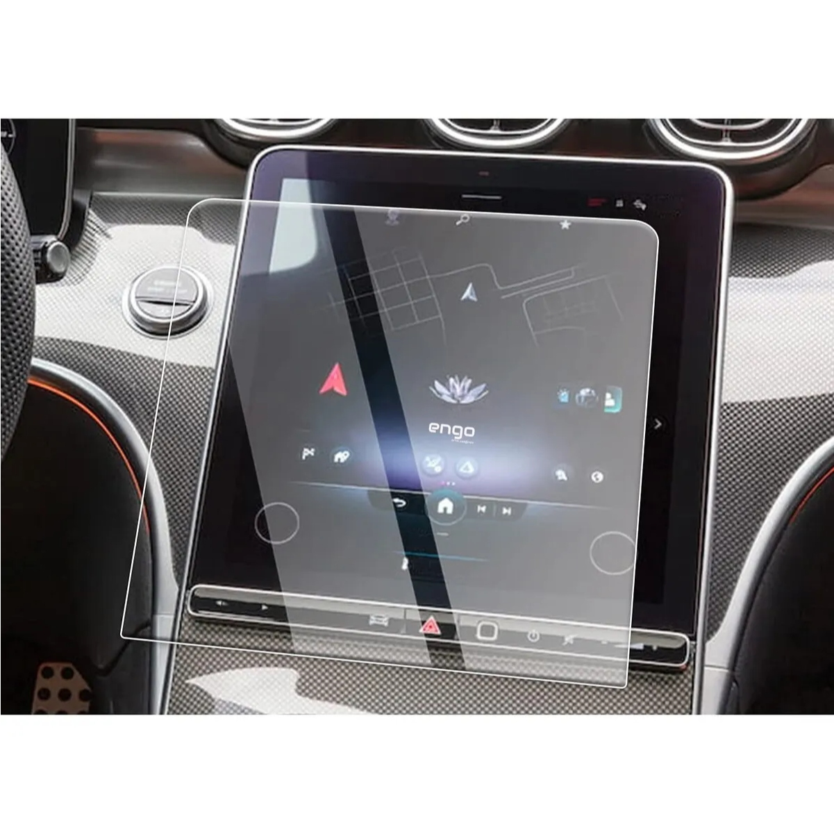 Mercedes GLC Mat Ekran Koruyucu 11.9 İnç Multimedya