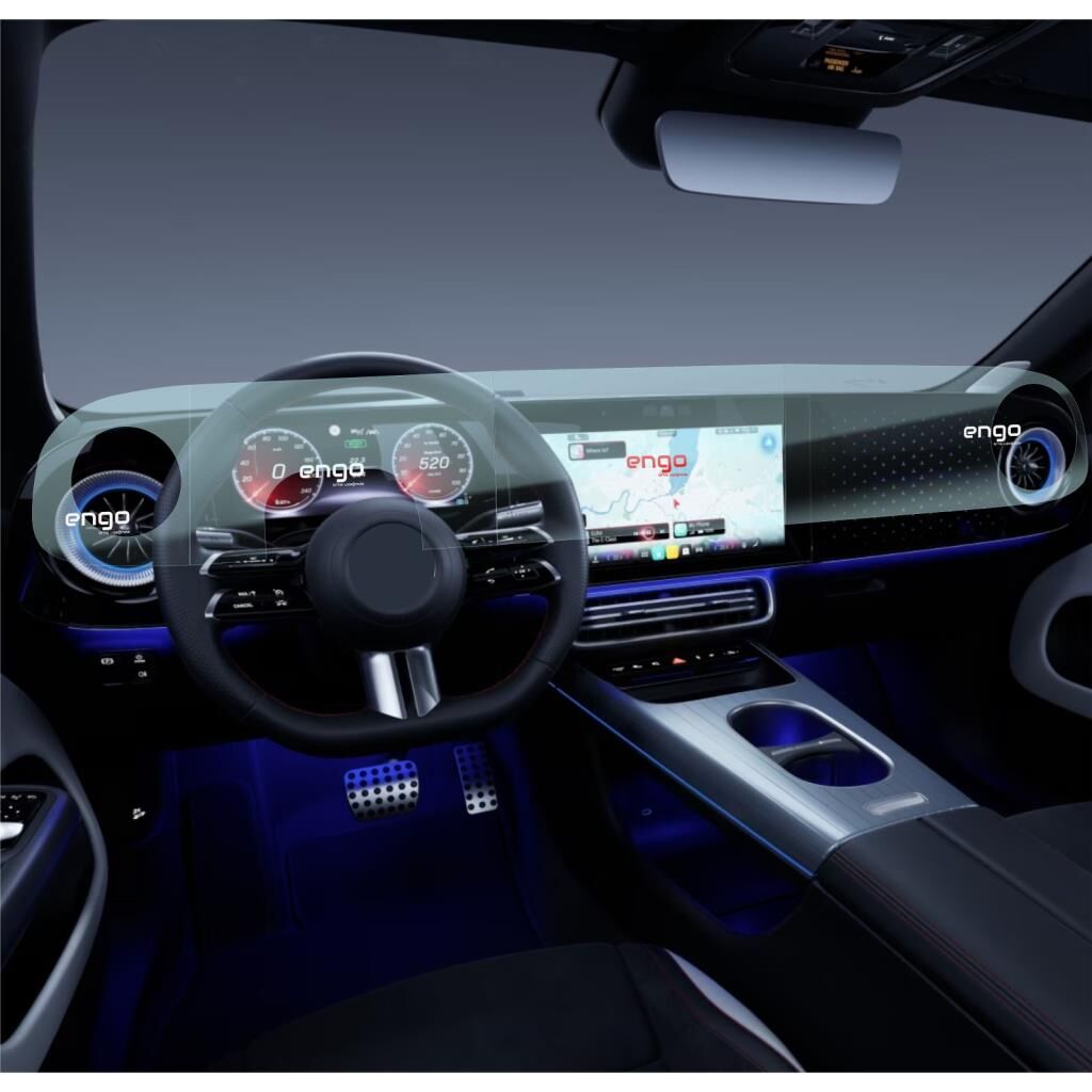 Mercedes CLA Ekran Koruyucu | CLA 220 CLA 350 | 4 Parça Set