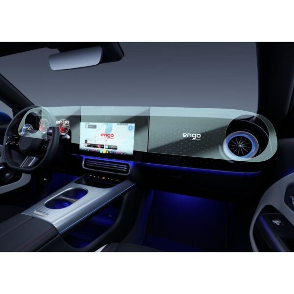 Mercedes CLA Ekran Koruyucu | CLA 220 CLA 350 | 4 Parça Set