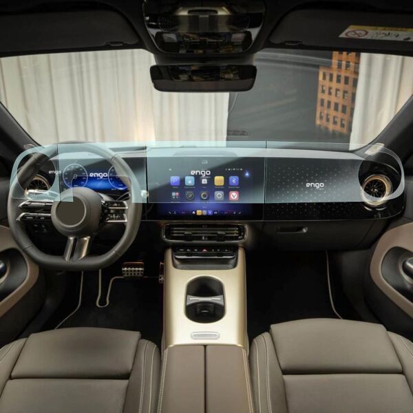 Mercedes CLA Ekran Koruyucu | CLA 220 CLA 350 | 4 Parça Set