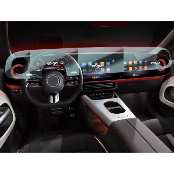 Mercedes CLA Ekran Koruyucu | CLA 220 CLA 350 | 4 Parça Set