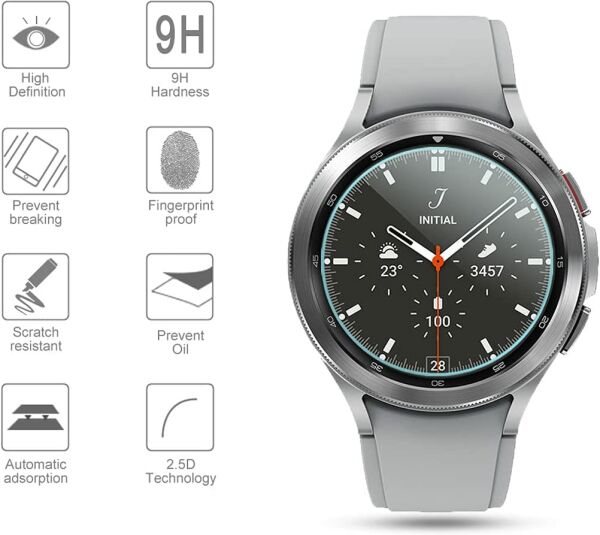 Samsung Galaxy Watch 4 46MM Ekran Koruyucu Nano 2 Adet