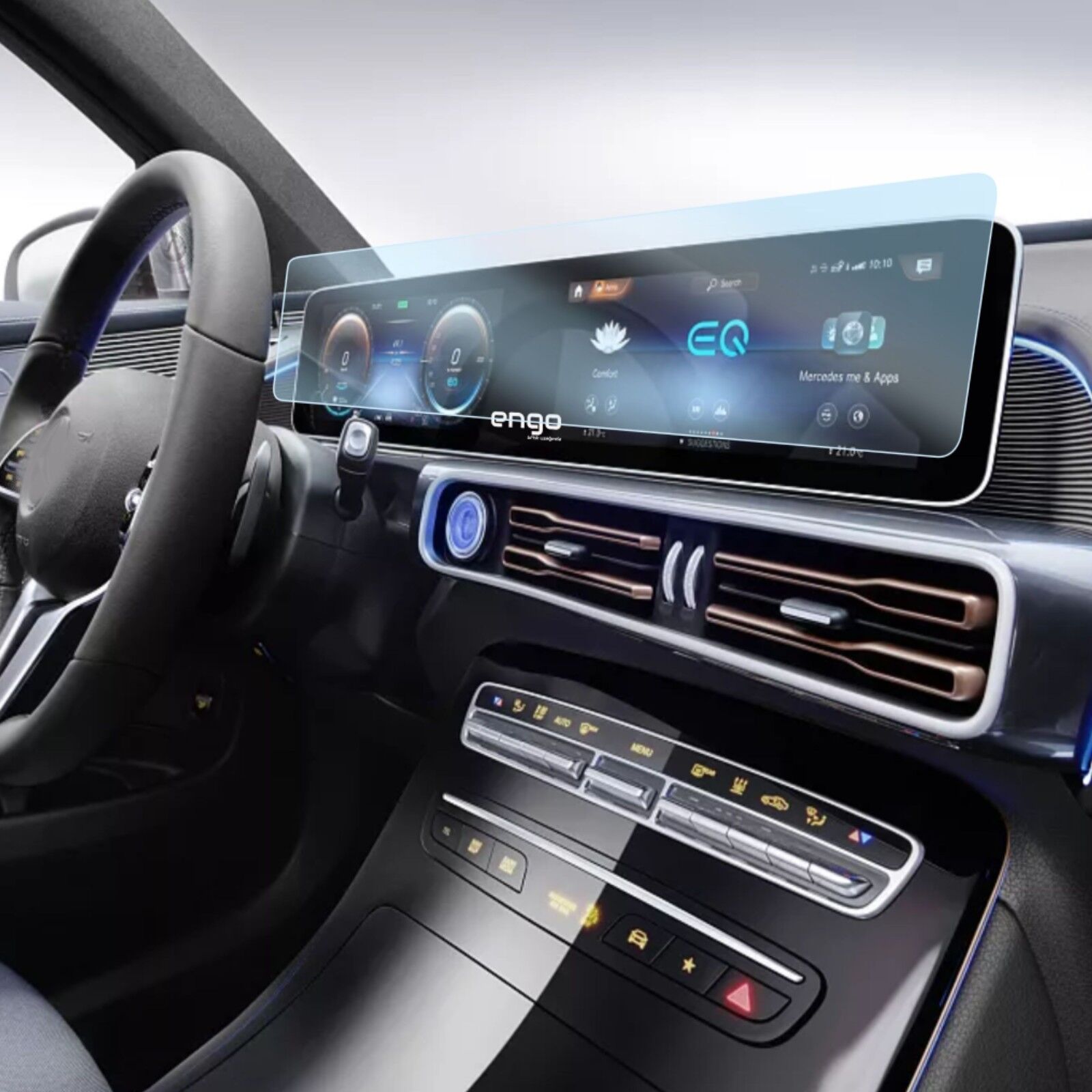 Mercedes EQV 12.3 inç Ekran Koruyucu Multimedya Gösterge