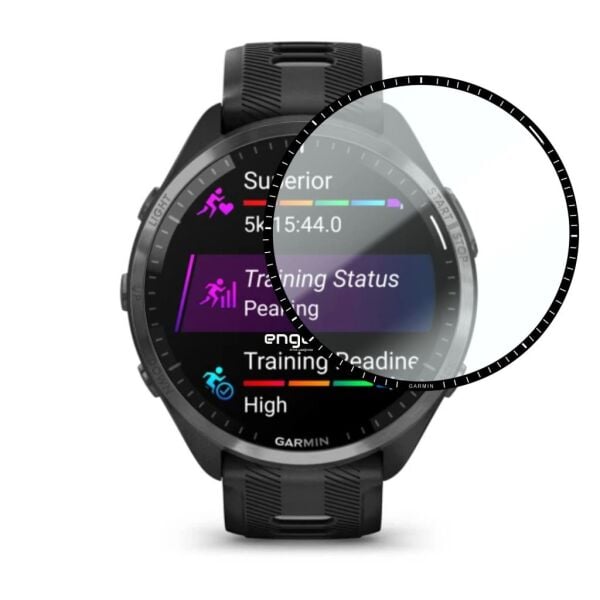 Garmin Forerunner 965 Ekran Koruyucu Flexible Tam Kaplama