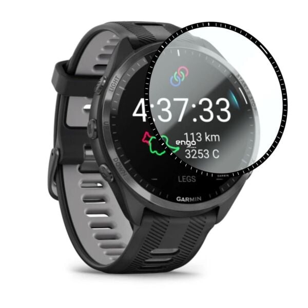 Garmin Forerunner 965 Ekran Koruyucu Flexible Tam Kaplama
