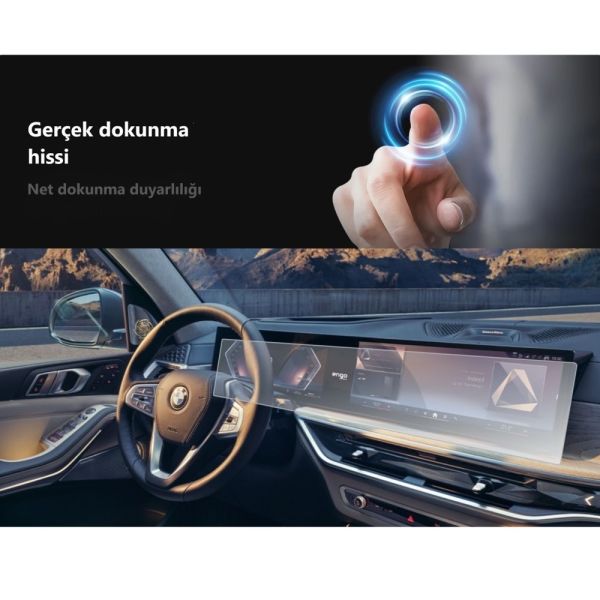 BMW X7 Mat Ekran Koruyucu Şeffaf Nano Tam Kaplama Tek Parça