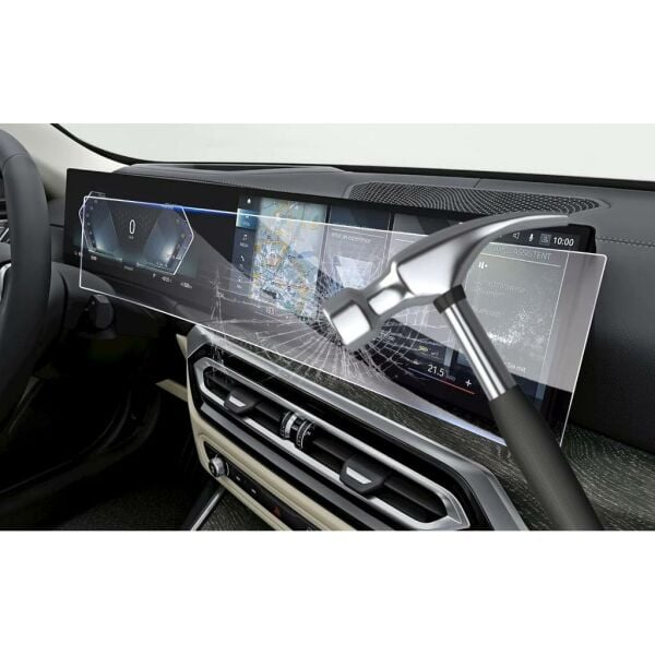 BMW i5 Ekran Koruyucu Şeffaf Nano Tam Kaplama Tek Parça