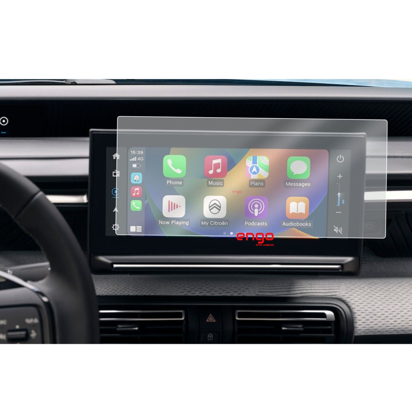 Citroen C3 Aircross 10.25 inç Mat Ekran Koruyucu Multimedya
