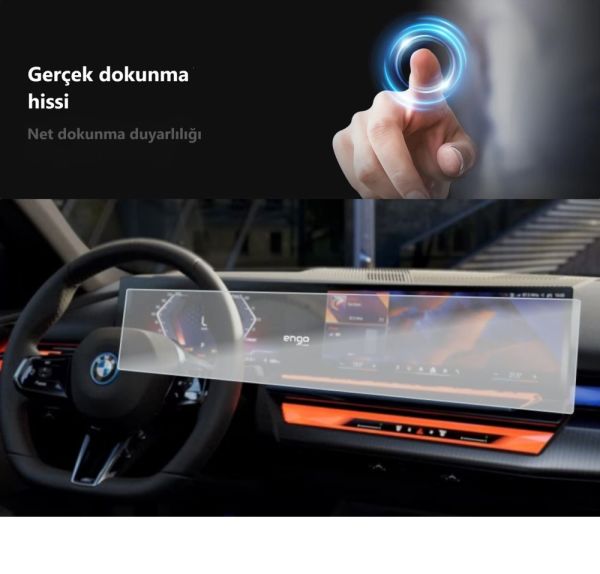 BMW M3 Mat Ekran Koruyucu Şeffaf Tam Kaplama Tek Parça