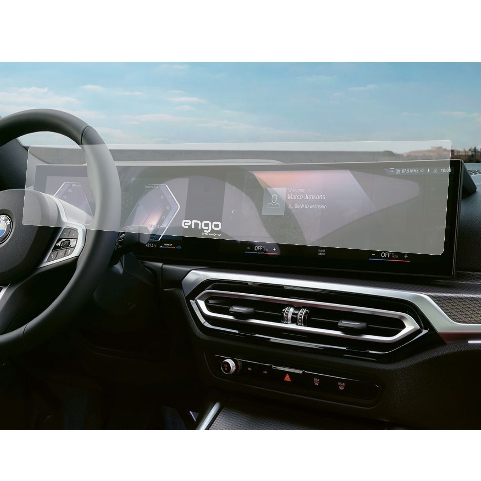 BMW 320i Ekran Koruyucu Mat Nano G20 Kavisli Ekran Uyumlu