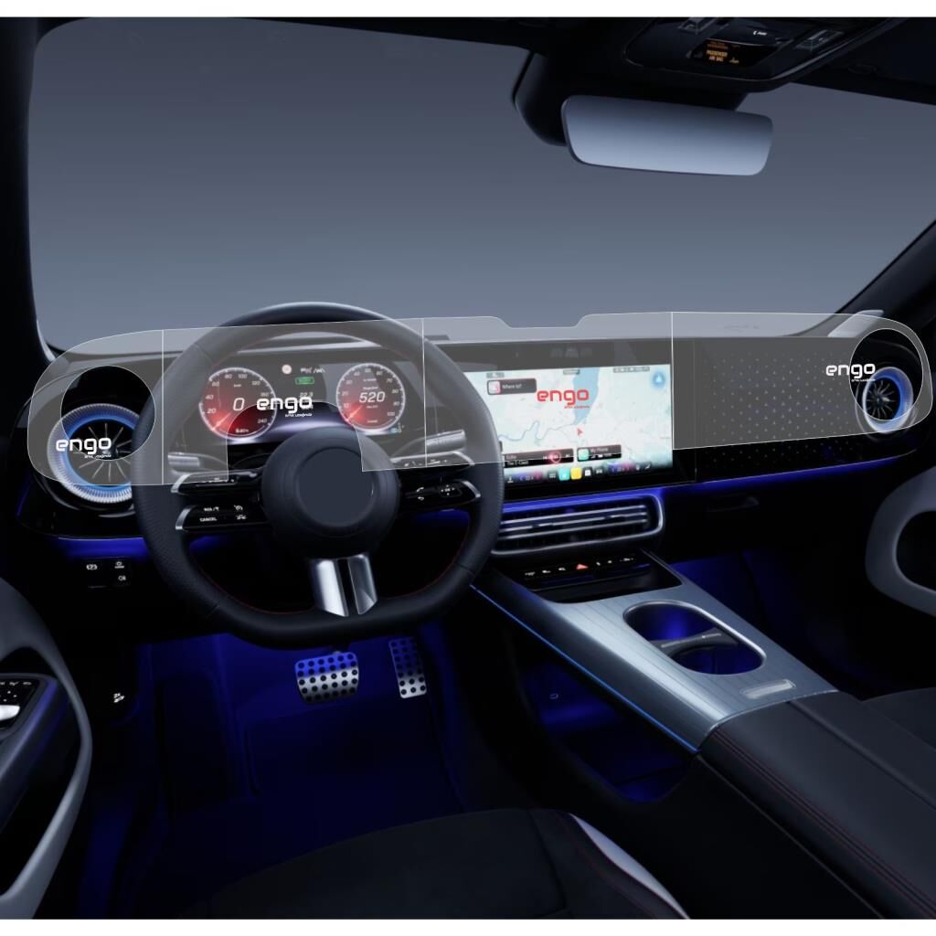 Mercedes CLA Mat Ekran Koruyucu CLA 220 CLA 350 4 Parça Set