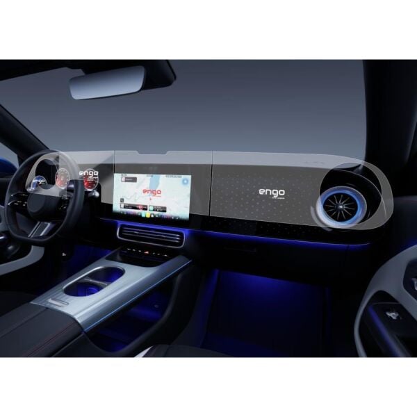 Mercedes CLA Mat Ekran Koruyucu CLA 220 CLA 350 4 Parça Set