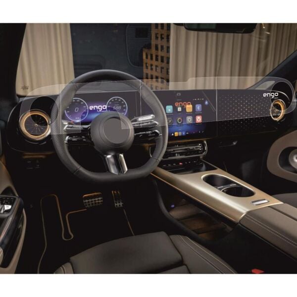 Mercedes CLA Mat Ekran Koruyucu CLA 220 CLA 350 4 Parça Set