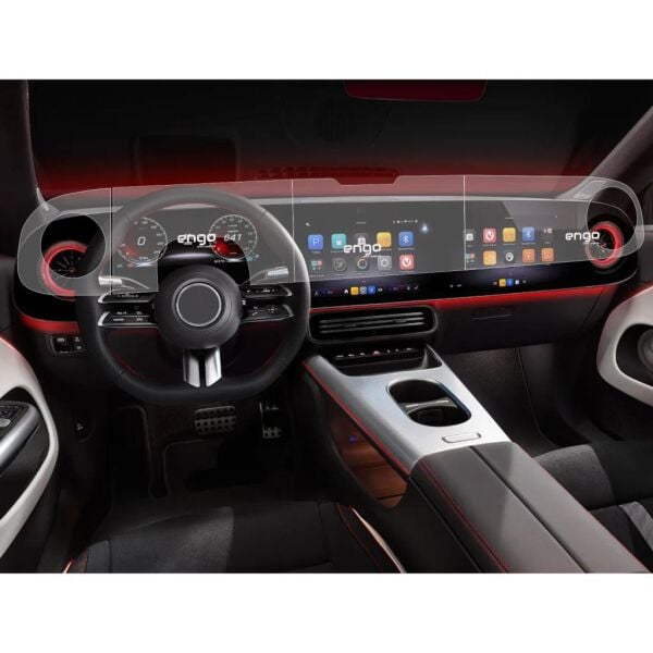 Mercedes CLA Mat Ekran Koruyucu CLA 220 CLA 350 4 Parça Set