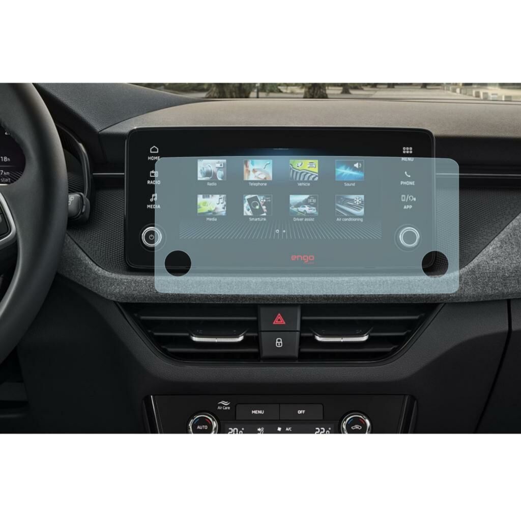 Skoda Scala 8.25 inç Multimedya Ekran Koruyucu Parlak | MK