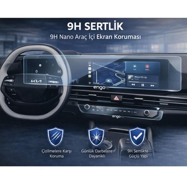 Kia Spoartage 12.3 inç Ekran Koruyucu Multimedya Gösterge