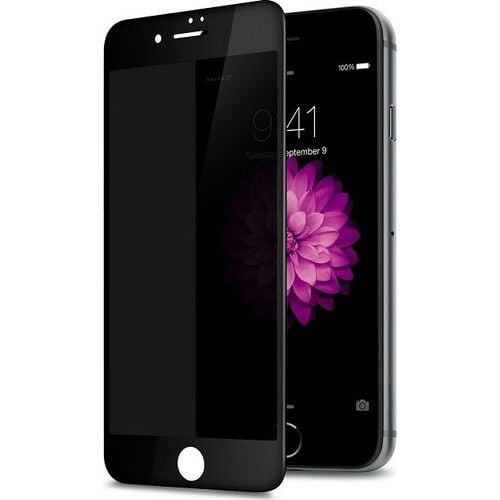 Apple iPhone 6 / 6s Hayalet Ekran Koruyucu 5D Temperli Cam Siyah